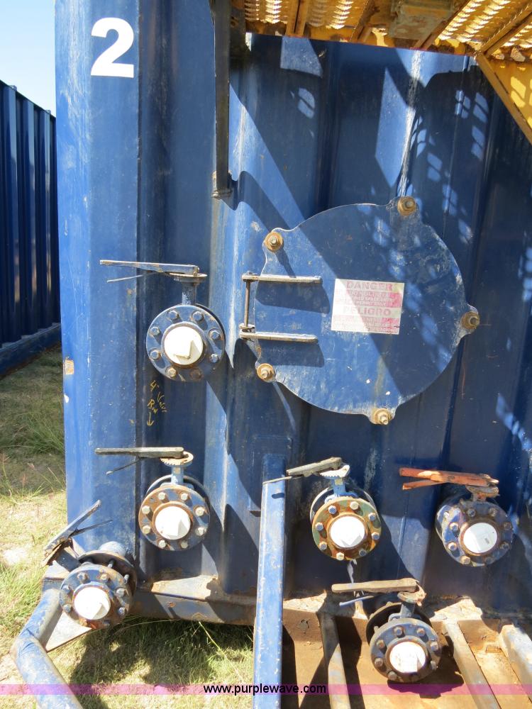 image for item B2365 2005 V.E. Enterprises flat top liquid storage/frac tank