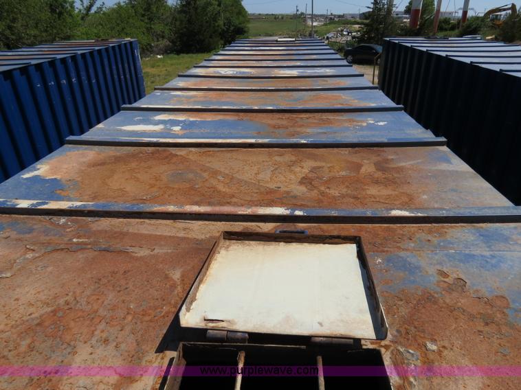 image for item B2365 2005 V.E. Enterprises flat top liquid storage/frac tank