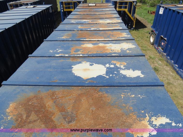 image for item B2365 2005 V.E. Enterprises flat top liquid storage/frac tank