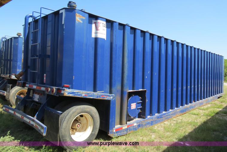 image for item B2366 2005 V.E. Enterprises flat top liquid storage/frac tank