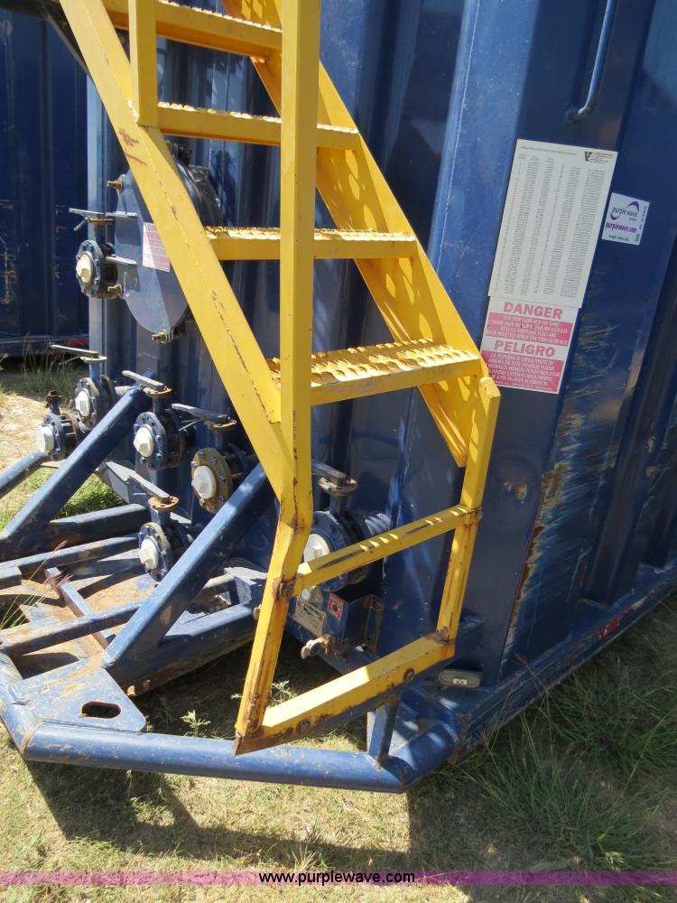 image for item B2366 2005 V.E. Enterprises flat top liquid storage/frac tank