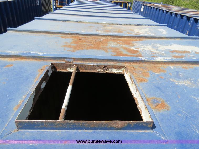 image for item B2366 2005 V.E. Enterprises flat top liquid storage/frac tank