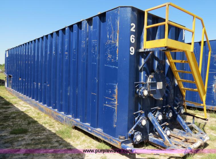 image for item B2367 2005 V.E. Enterprises flat top liquid storage/frac tank