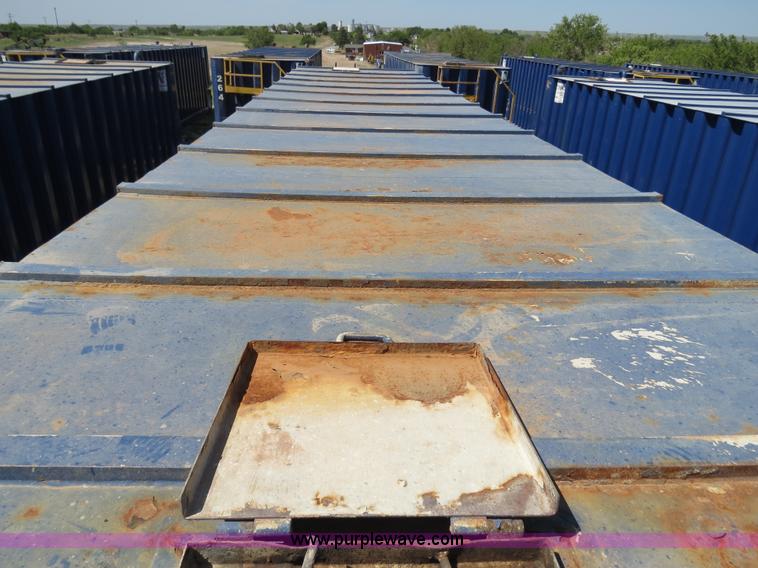 image for item B2367 2005 V.E. Enterprises flat top liquid storage/frac tank