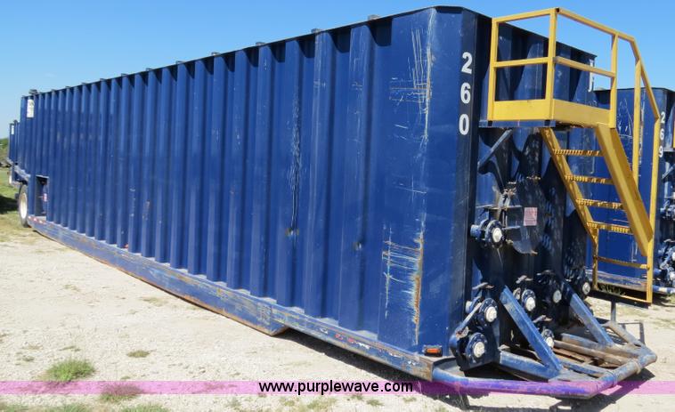 image for item B2368 2005 V.E. Enterprises flat top liquid storage/frac tank