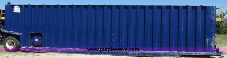 image for item B2368 2005 V.E. Enterprises flat top liquid storage/frac tank