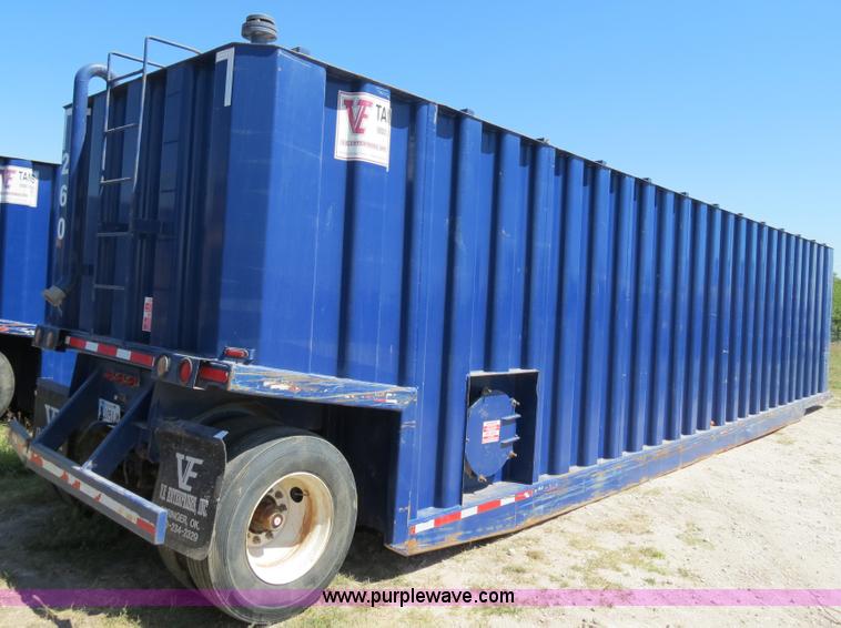 image for item B2368 2005 V.E. Enterprises flat top liquid storage/frac tank
