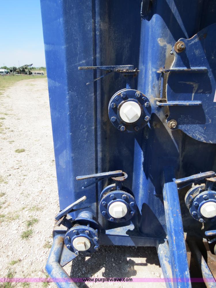 image for item B2368 2005 V.E. Enterprises flat top liquid storage/frac tank