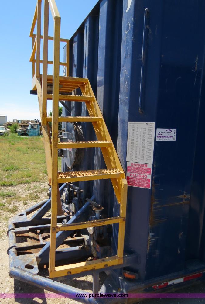 image for item B2368 2005 V.E. Enterprises flat top liquid storage/frac tank