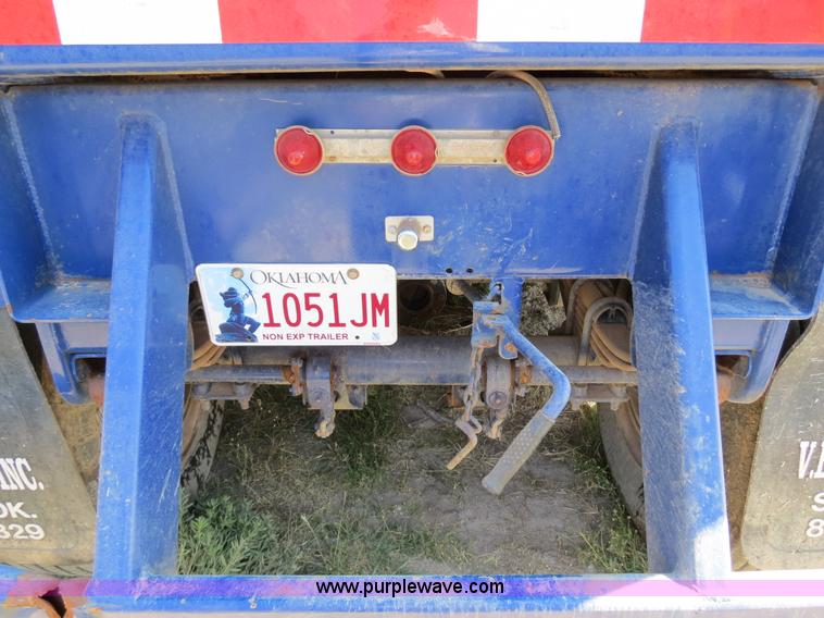 image for item B2368 2005 V.E. Enterprises flat top liquid storage/frac tank