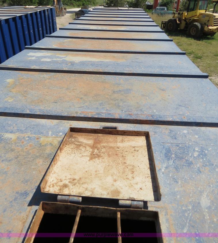 image for item B2368 2005 V.E. Enterprises flat top liquid storage/frac tank