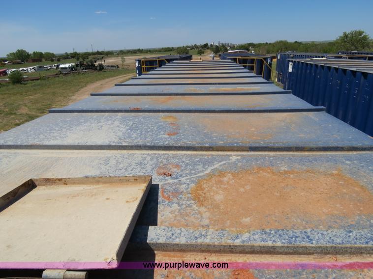 image for item B2368 2005 V.E. Enterprises flat top liquid storage/frac tank