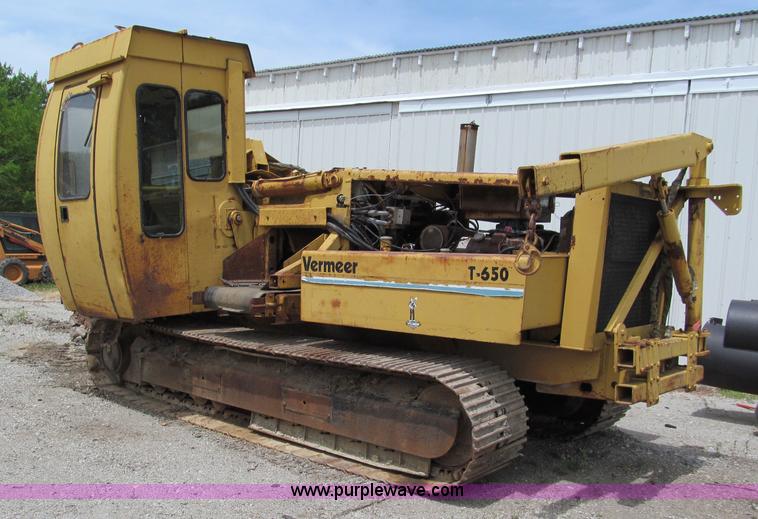 image for item C2146 1988 Vermeer T650 trencher