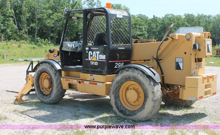 image for item C2511 2000 Caterpillar TH103 telehandler