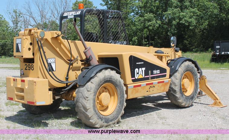 image for item C2511 2000 Caterpillar TH103 telehandler