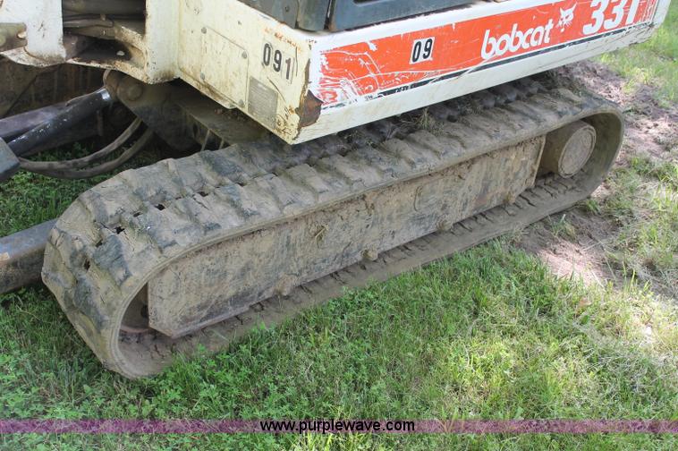 image for item C2514 2000 Bobcat 331C compact excavator