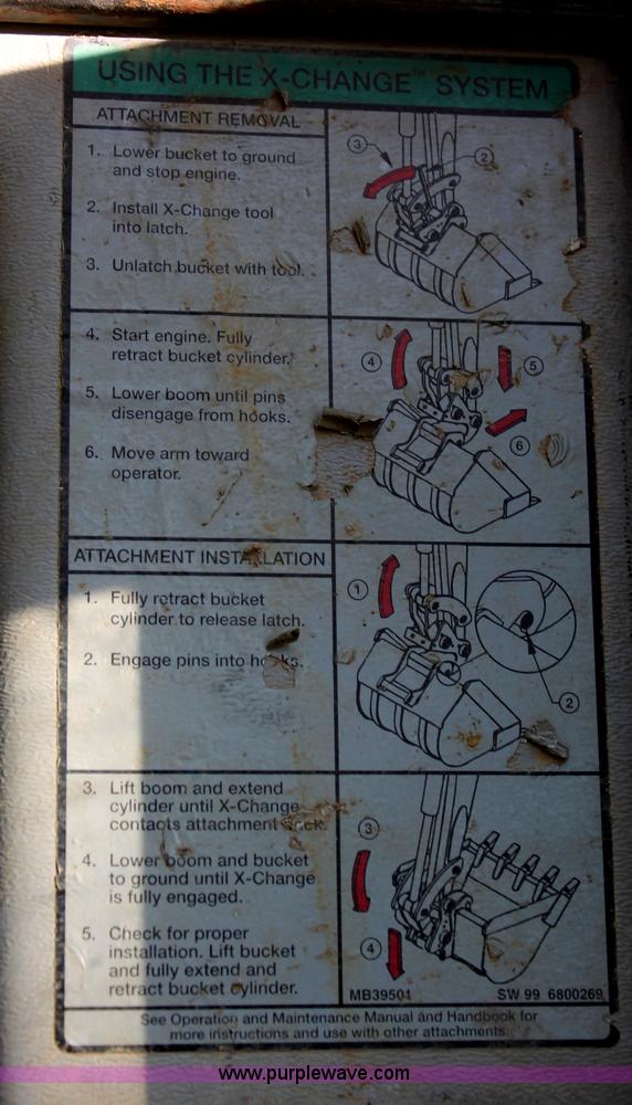 image for item C2514 2000 Bobcat 331C compact excavator