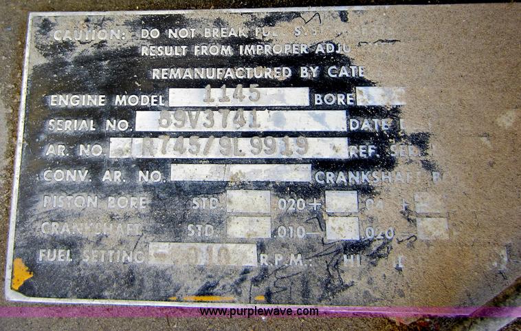 image for item D5524 1971 Ford 6000 dump truck