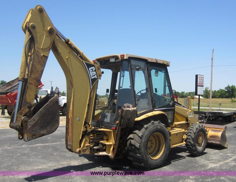 image for item D5547 1997 Caterpillar 416C backhoe