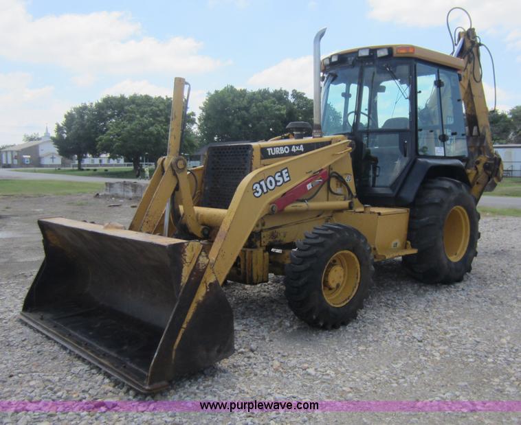 image for item D5565 1998 John Deere 310SE backhoe
