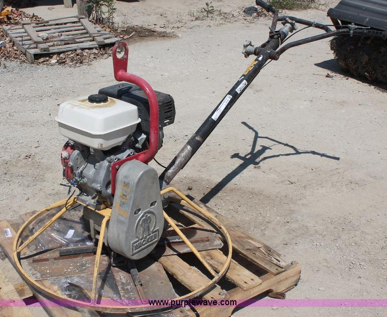 image for item L9795 Wacker 36" power trowel