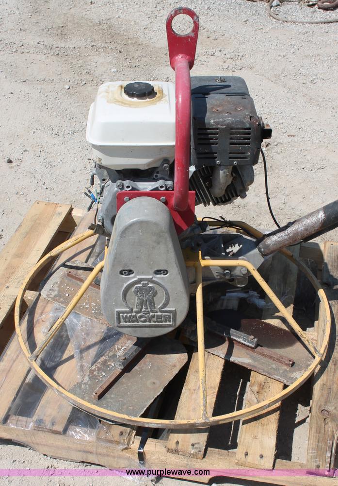 image for item L9795 Wacker 36" power trowel