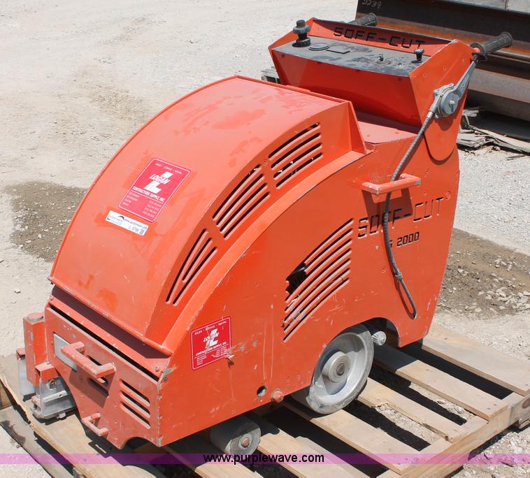 image for item L9796 Soff-Cut G2000 walk behind self-propelled concrete saw