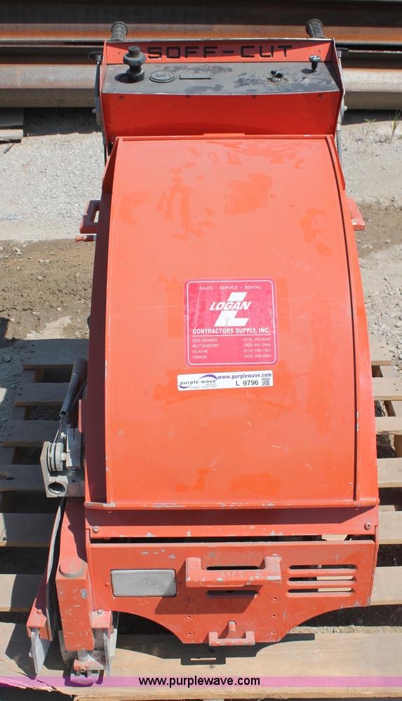 image for item L9796 Soff-Cut G2000 walk behind self-propelled concrete saw