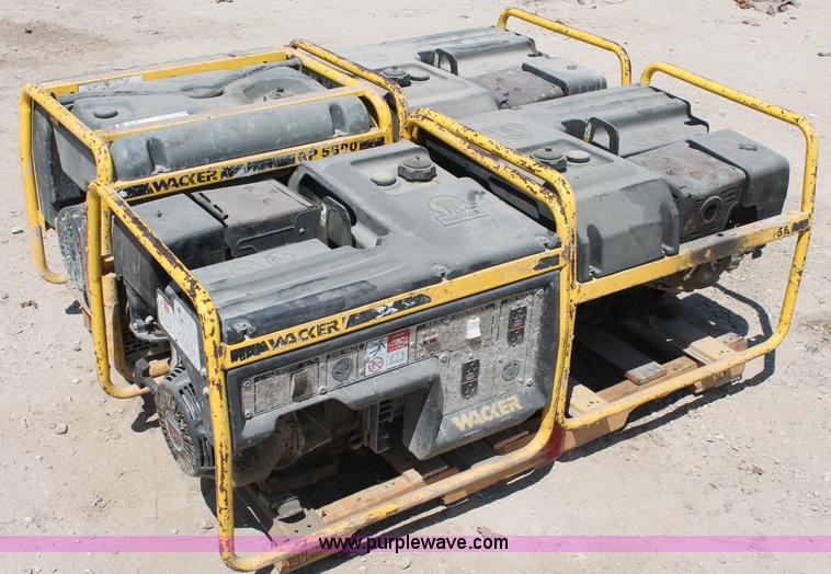 image for item L9797 (4) Wacker generators