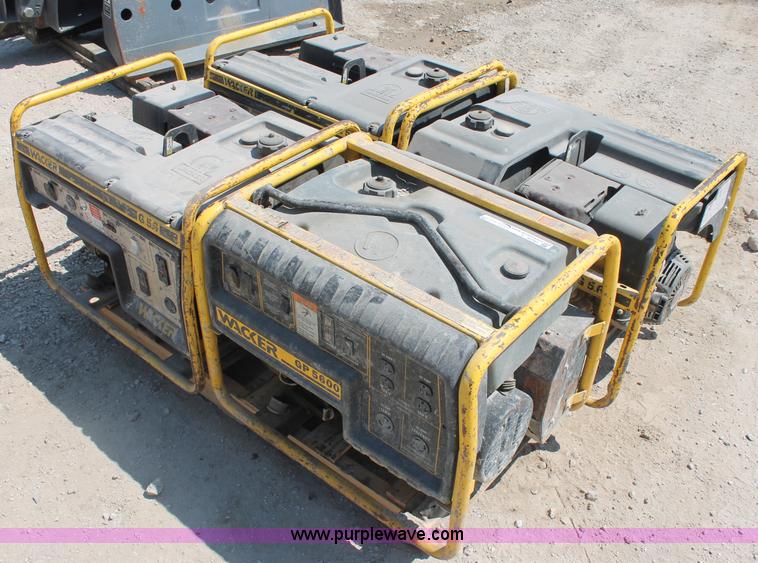 image for item L9797 (4) Wacker generators