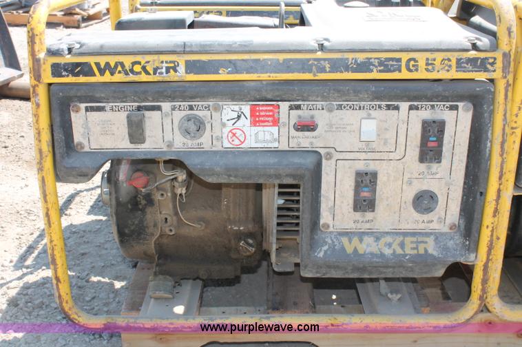 image for item L9797 (4) Wacker generators