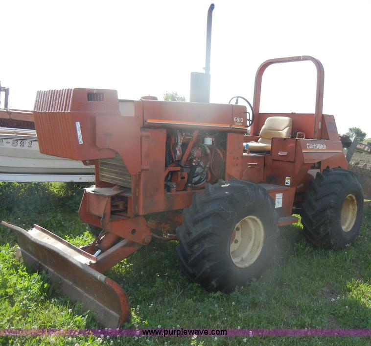 image for item N9760 Ditch Witch 6510 trencher