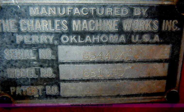 image for item N9760 Ditch Witch 6510 trencher