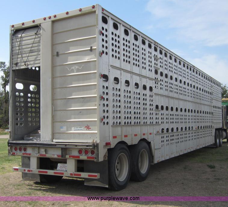 image for item A3881 2000 Eby 50' livestock trailer