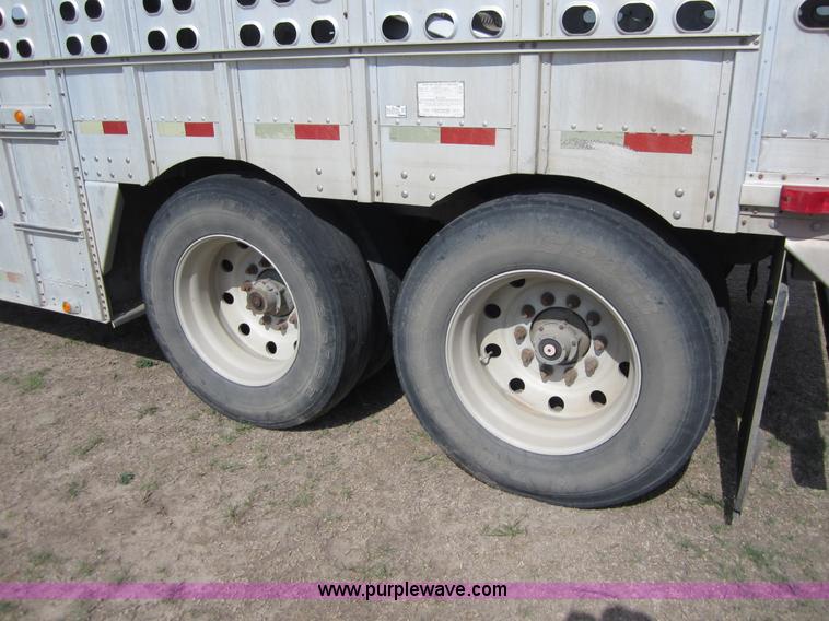 image for item A3881 2000 Eby 50' livestock trailer