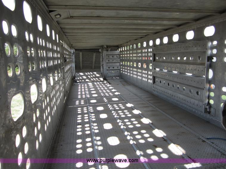 image for item A3881 2000 Eby 50' livestock trailer