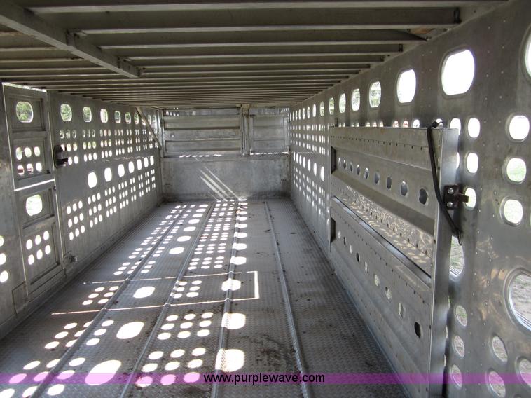 image for item A3881 2000 Eby 50' livestock trailer