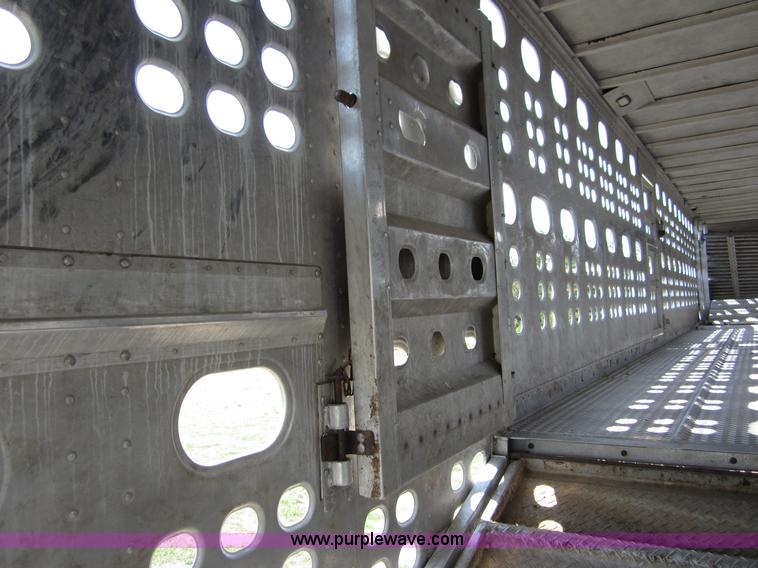 image for item A3881 2000 Eby 50' livestock trailer