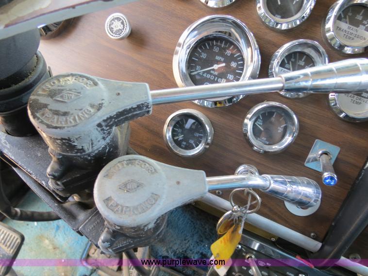 image for item B2375 1985 Peterbilt 359 semi truck