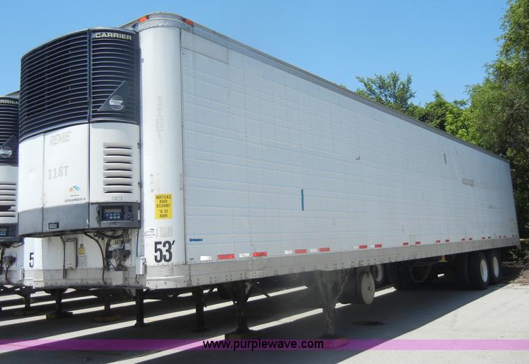image for item D4128 1999 Wabash 53' refrigerated trailer