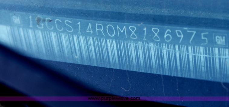 image for item D5134 1991 Chevrolet S10 pickup truck