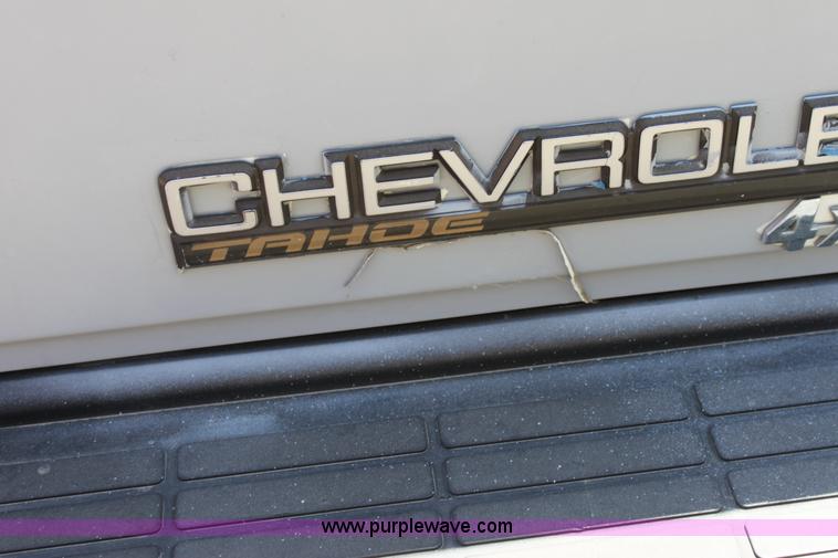image for item D5136 1995 Chevrolet Tahoe SUV