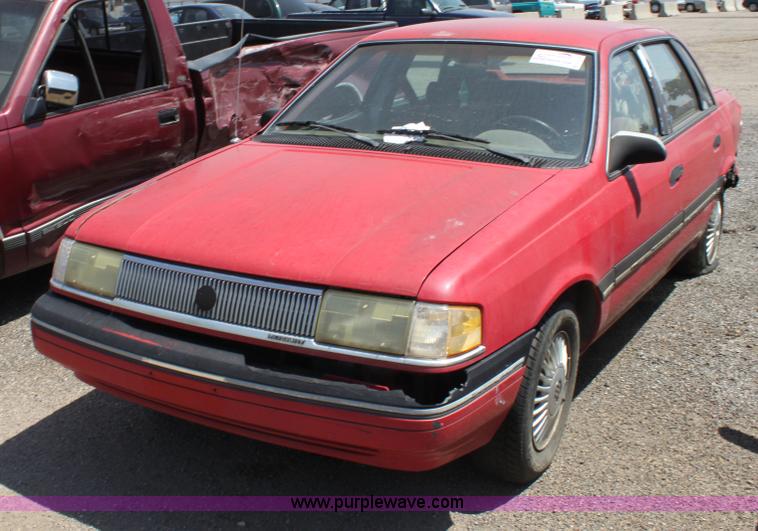 image for item D5139 1991 Mercury Topaz GS