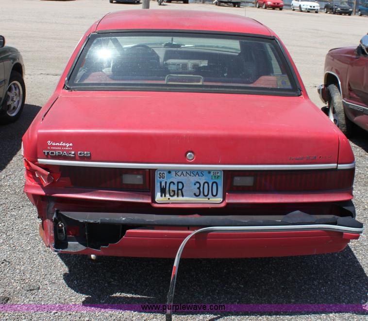 image for item D5139 1991 Mercury Topaz GS