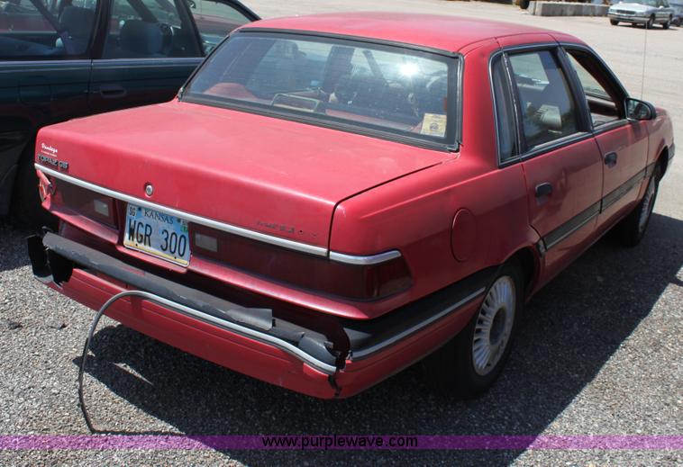 image for item D5139 1991 Mercury Topaz GS