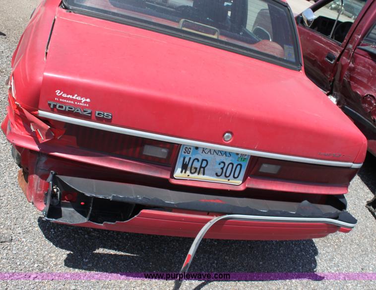 image for item D5139 1991 Mercury Topaz GS