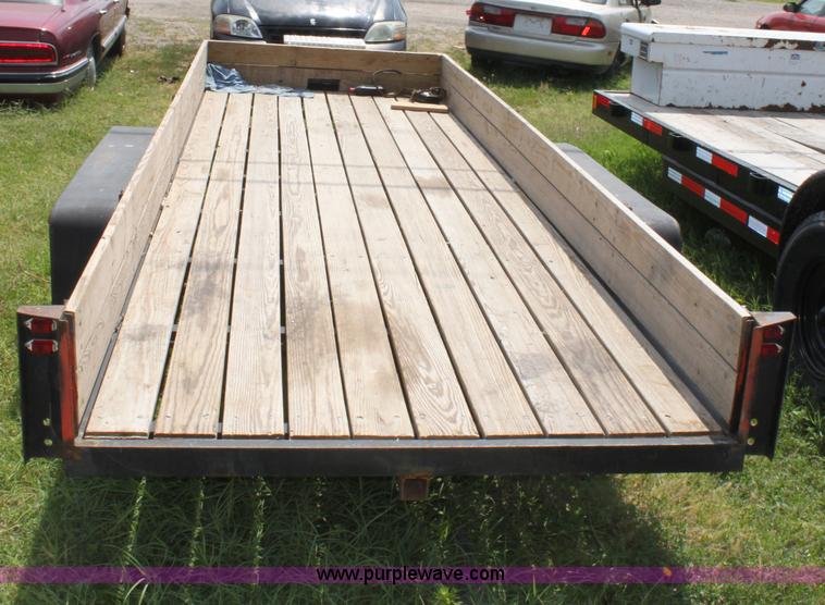 image for item D5174 16' tandem axle trailer