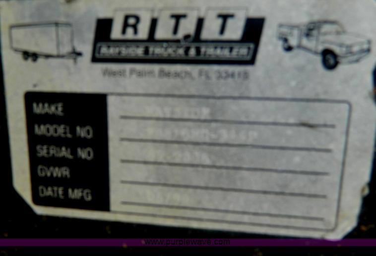 image for item B3761 18'L x 96"W service bed