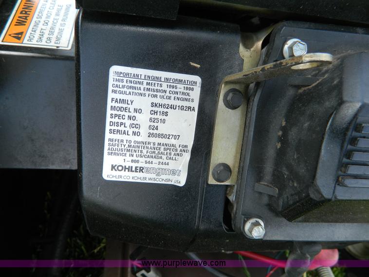 image for item B3763 Grasshopper 718K lawn mower