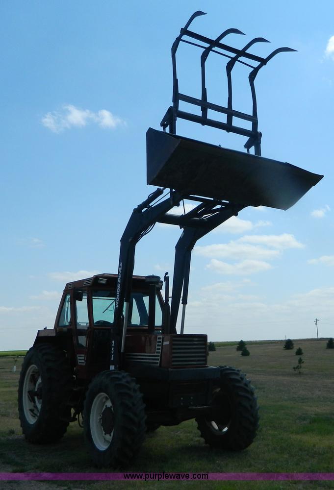 image for item B3766 Hesston 1180DT MFWD tractor